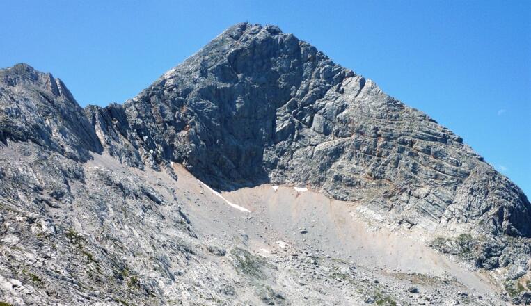 die Schönfeldspitze, der markanteste Gipfel im Steineren Meer