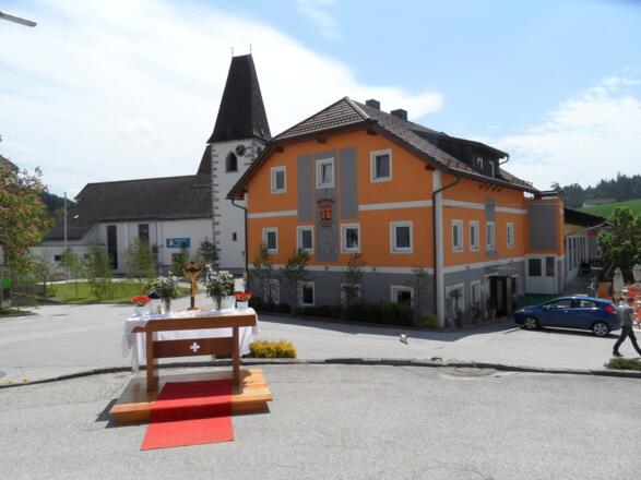 Ortsplatz von Schönau im Mühlkreis