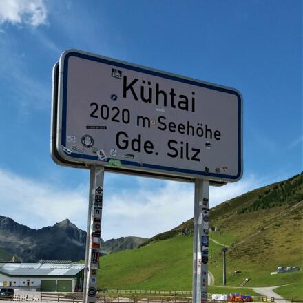 Passschild Kühtai
