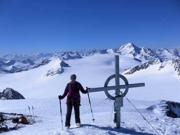 Kesselwandferner und Gepatschferner vom Fluchtkogel