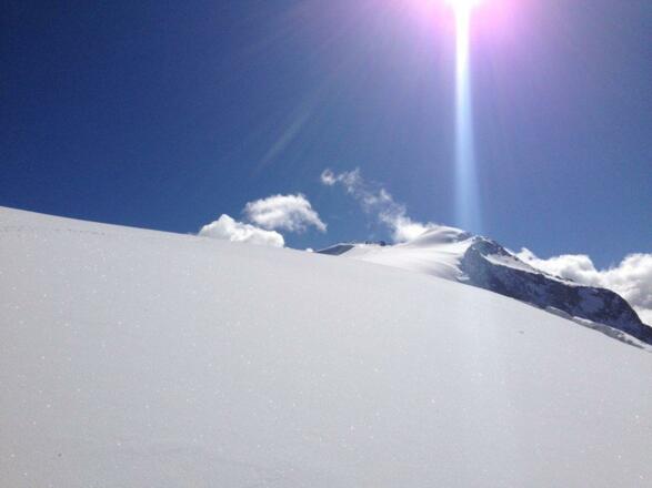 Am Gletscher Richtung Schwarzenstein