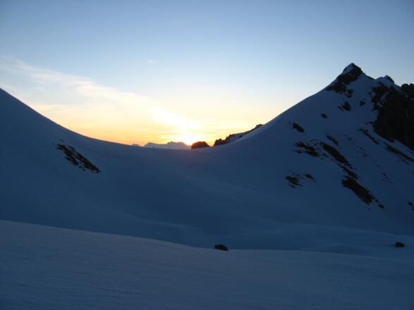 Blick zurück zum Kalbenjoch