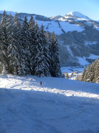Gampenkogel aus der Variantenabfahrt
