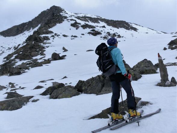 Vorgipfel des Keeskogels entlang des Sommerwegs