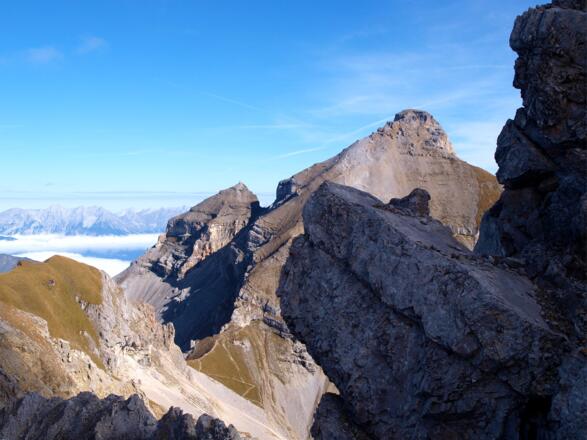 Am Schlussgrat zur Lämpermahdspitze
