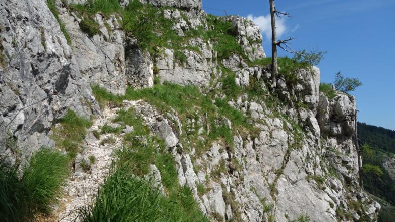Schafluckensteig, versichert