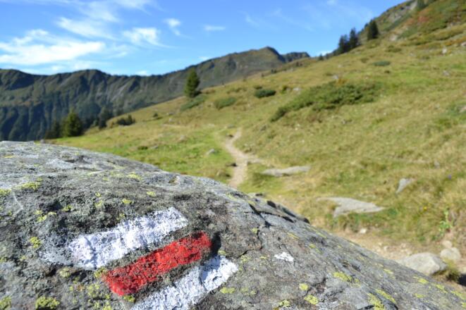 Auf dem Weg zur Inneren Stierhofalpe