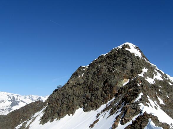Hinterer Wurmkogel mit &quot;Top Mountain Star&quot;.
