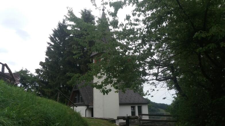 St. Anna Kirchli, kleines Gotteshaus kurz vor unserem Ziel.