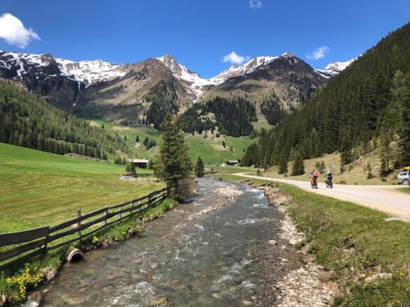 Richtung Unterstaller Alm