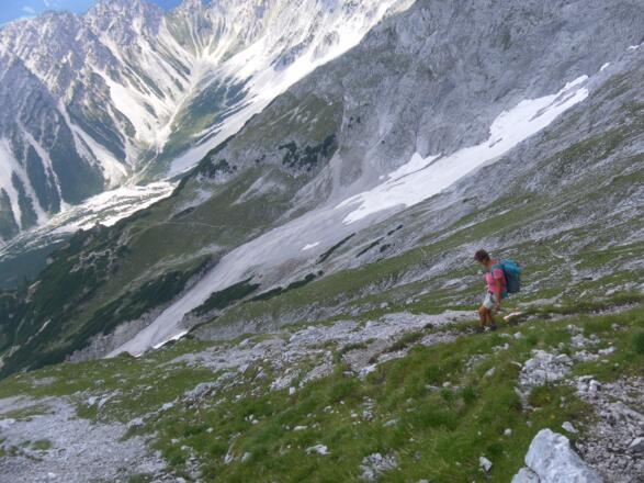 Quergang zum Wetterkreuz