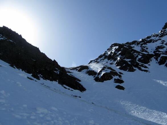 Auf dem Weg in die Gaißkogelscharte