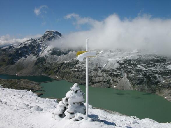 Wurten Zirknitzkamm nach Neuschneefall August 2008