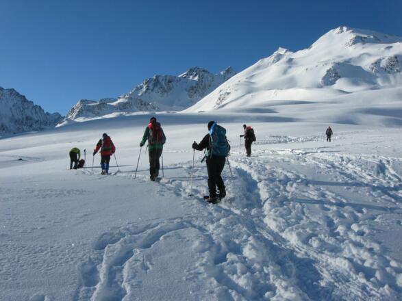 An der Pforzheimer Hütte.