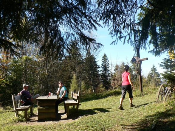 Die "Spitze" ist ein einladender Aussichtspunkt...