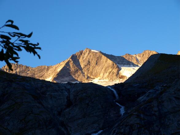 Wildgerlosspitze im Morgenlicht