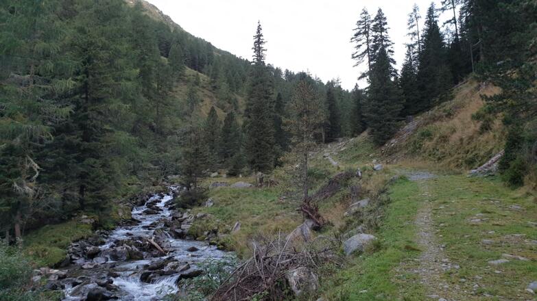 Dem Flussverlauf folgend