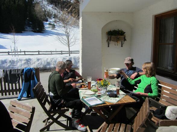 Verdiente Einkehr im Gasthaus Bodenhaus