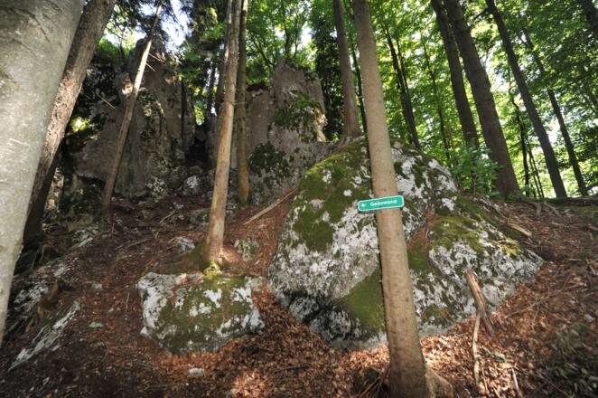Abzweigung zur Geißwand