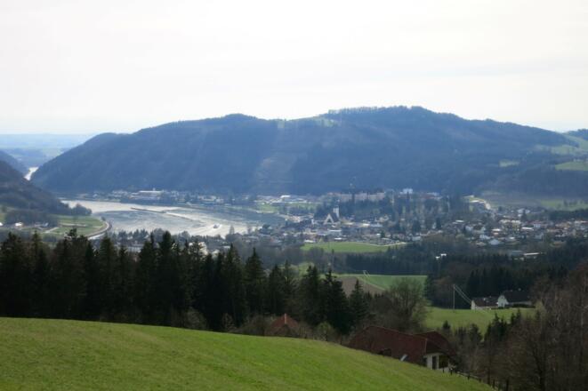 Blick auf Grein