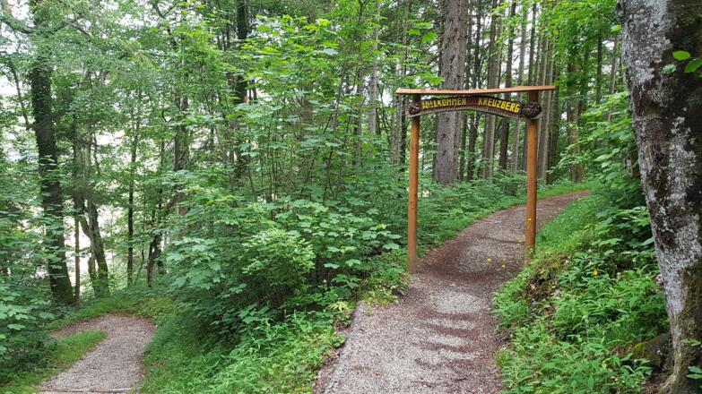 der Weg zu den drei Kreuzen