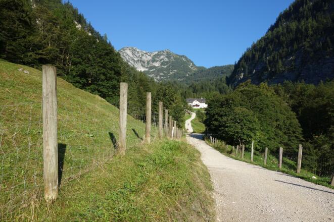 Das weite Hochtal am Salzberg