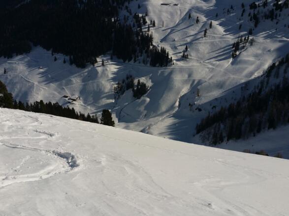 Blick zurück ins Tal