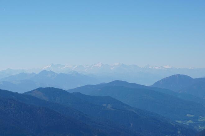 Hohe Tauern mit Großglockner und Wiesbachhorn