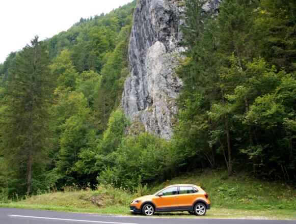 Parkplatz Vorderpölzenbach 642m