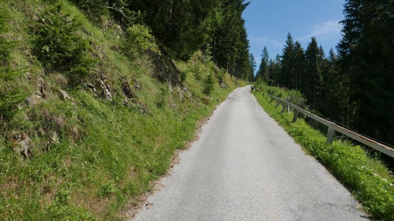 Beim Aufstieg