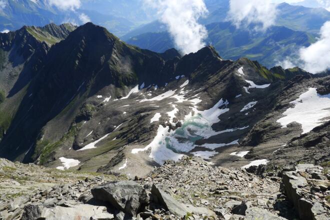 Die Aussicht vom Lasörling.