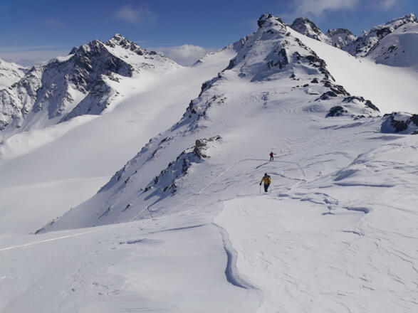 Blick zum Fleischbachkees