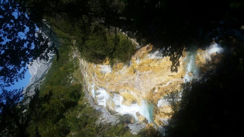 Cascaden am Karwendelbach