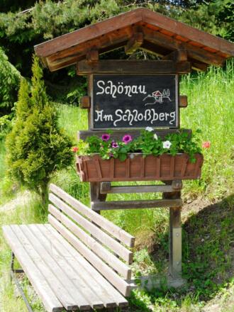 Ortsschild Schönau