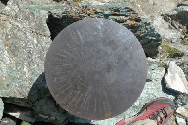 Information am Gipfel