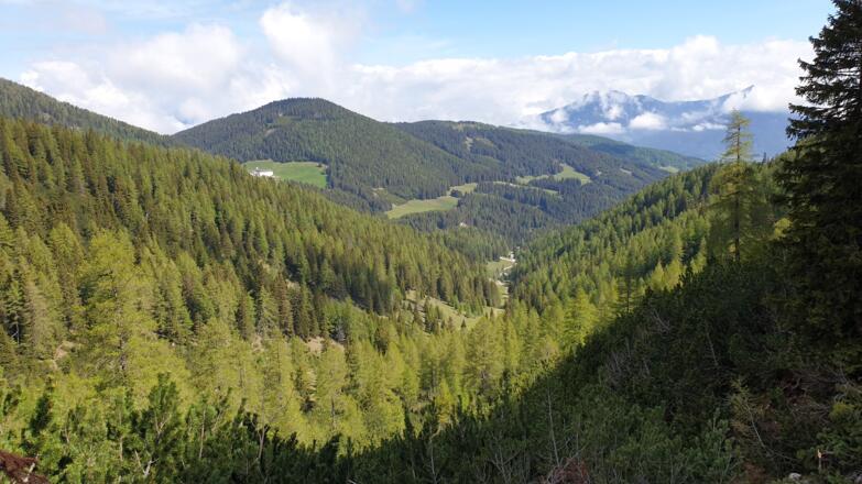 Blick zurück zum Startpunkt