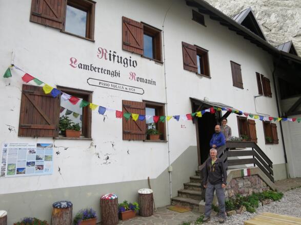 Rifugio Lambertenghi Romanin, die besten Nachbarn der Woyalerseehütte
