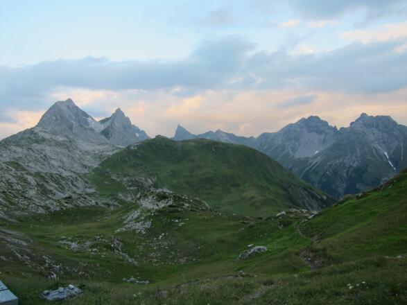Zwischen Leutkircher und Stuttgarter Hütte (17. Sep. 2013)