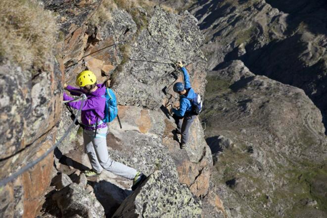 Klettersteig Schwärzenkamm