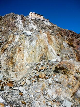 Ankunft unterhalb der Müllerhütte