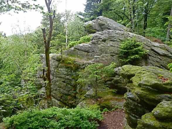 Saustein-Gipfelfelsen