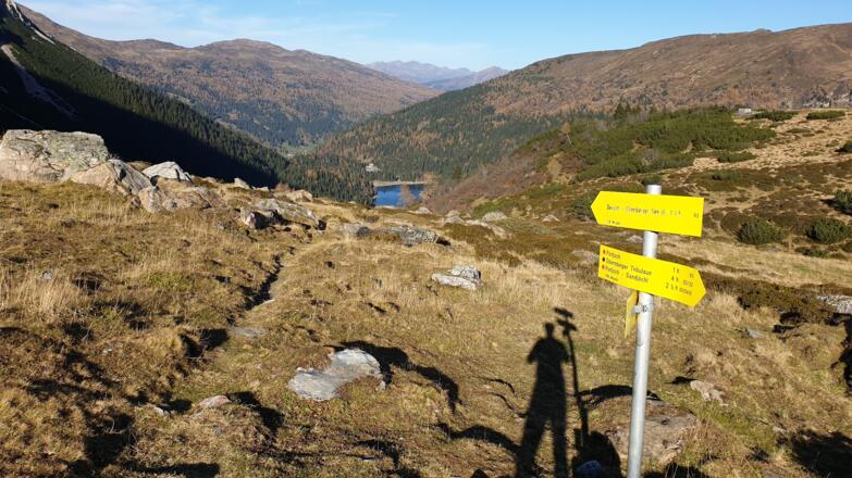 Am Portjoch - Richtung Obernberger See