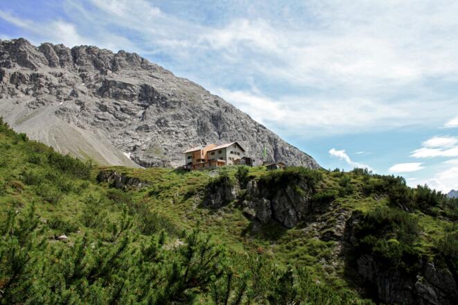 Steinseehütte; 2.061m