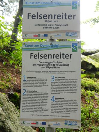 Tafel "Felsenreiter"