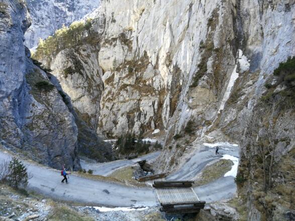 Die "Öfen-Schlucht"