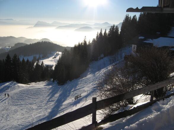 Spitzsteinhaus im Winter