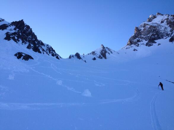 Aufstieg zur Griessscharte