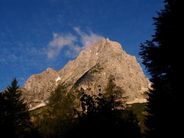 Spitzmauer von der Märchenwiese 1185m beim Aufstieg