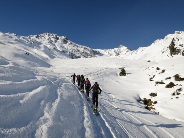 Kurz vor der Schäfalm.