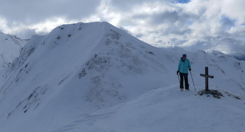 Mölser Sonnenspitze vom Skispitzl